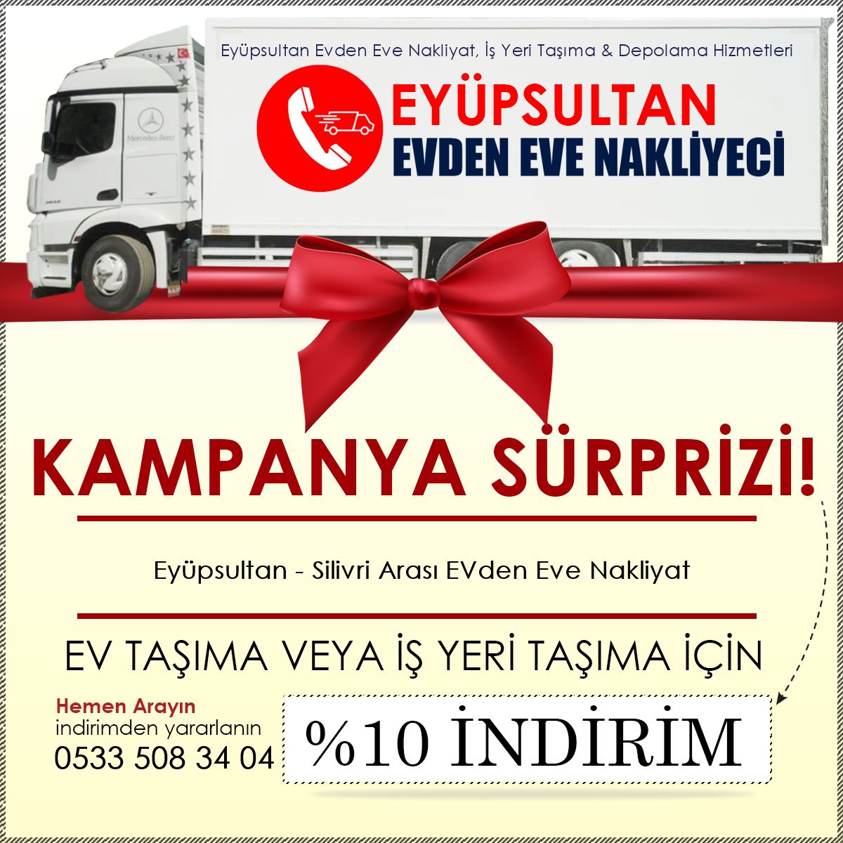 Eyüpsultan - Silivri Arası EVden Eve Nakliyat