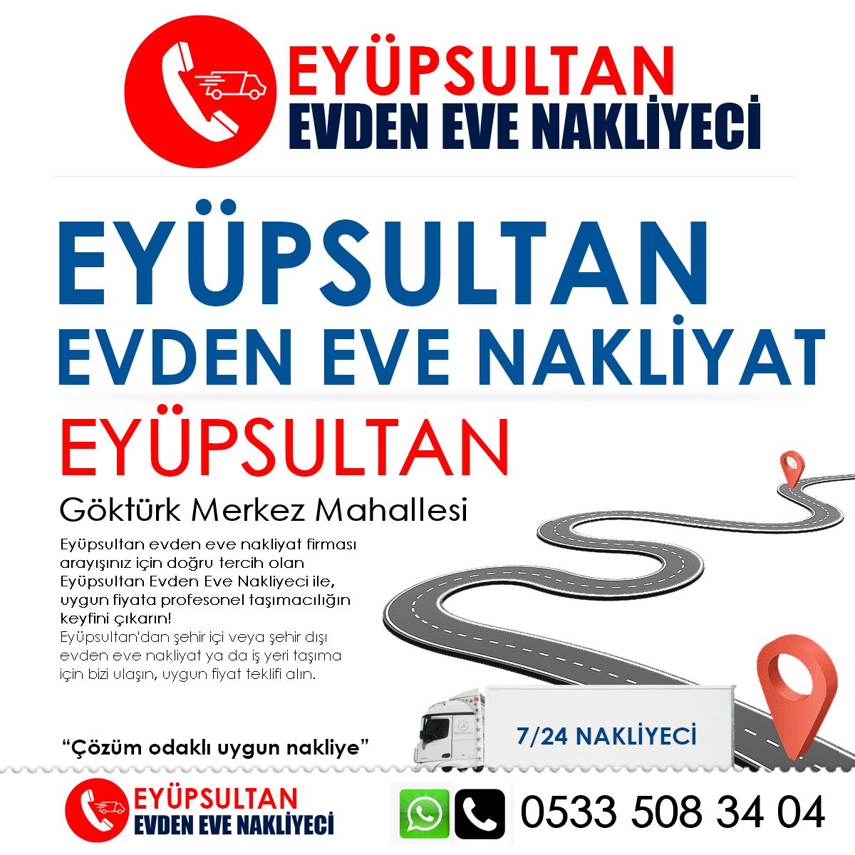 Göktürk Merkez EVden Eve Nakliyat ve İş Yeri Taşıma