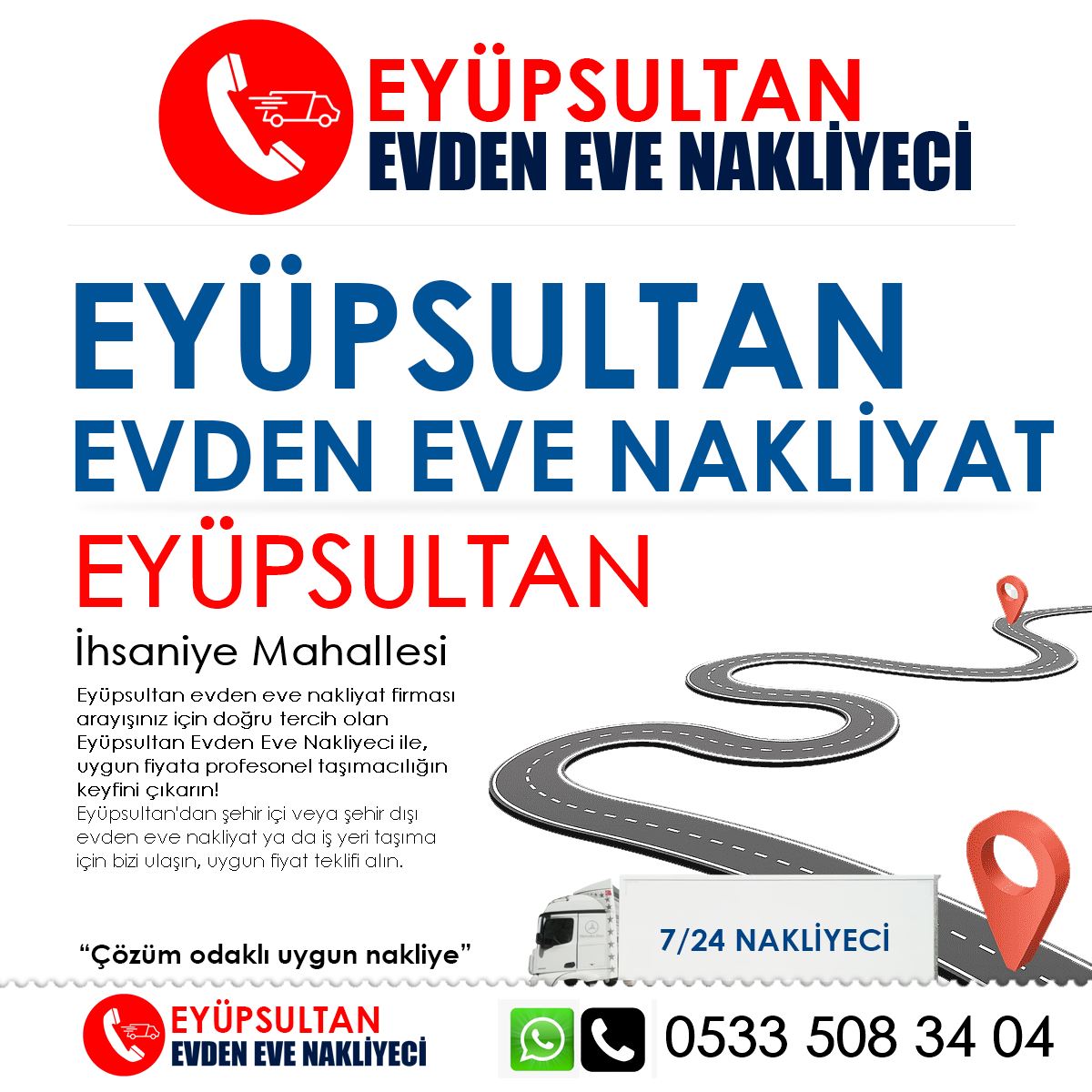 İhsaniye EVden Eve Nakliyat ve İş Yeri Taşıma